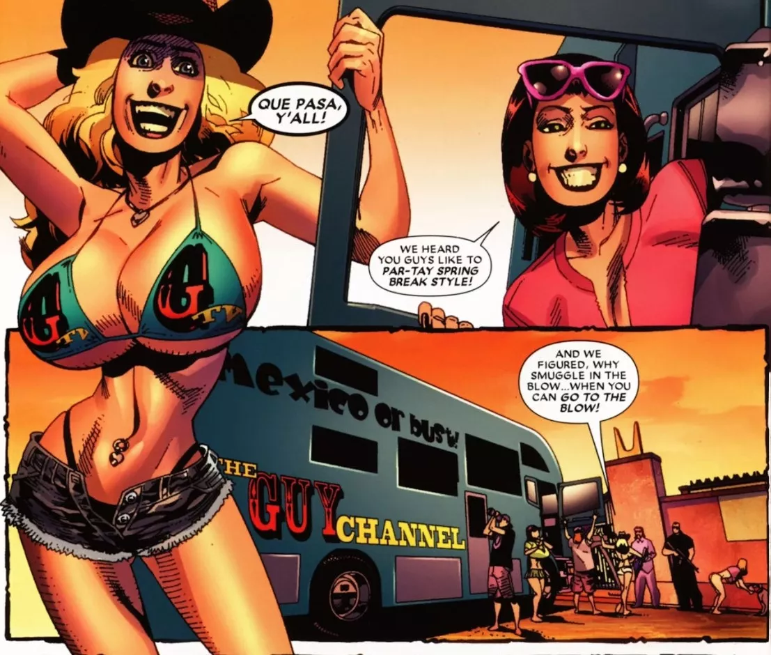 Mexico Or Bust [Deadpool: Wade Wilson's War #3] posted by lordhater1