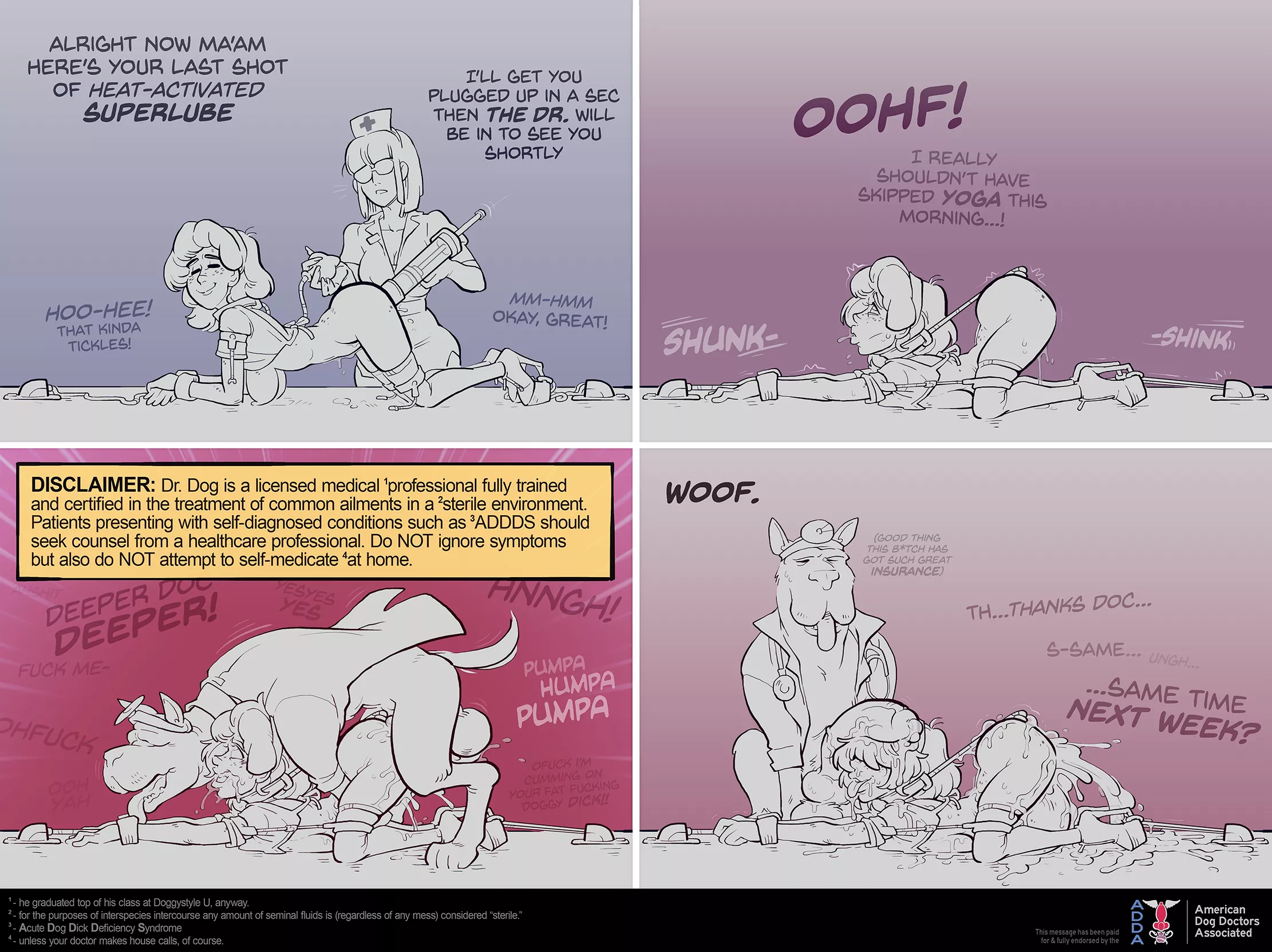 [M/F] Dr. Dog Will See You Now (Sparrow) posted by RetardedRootbeer