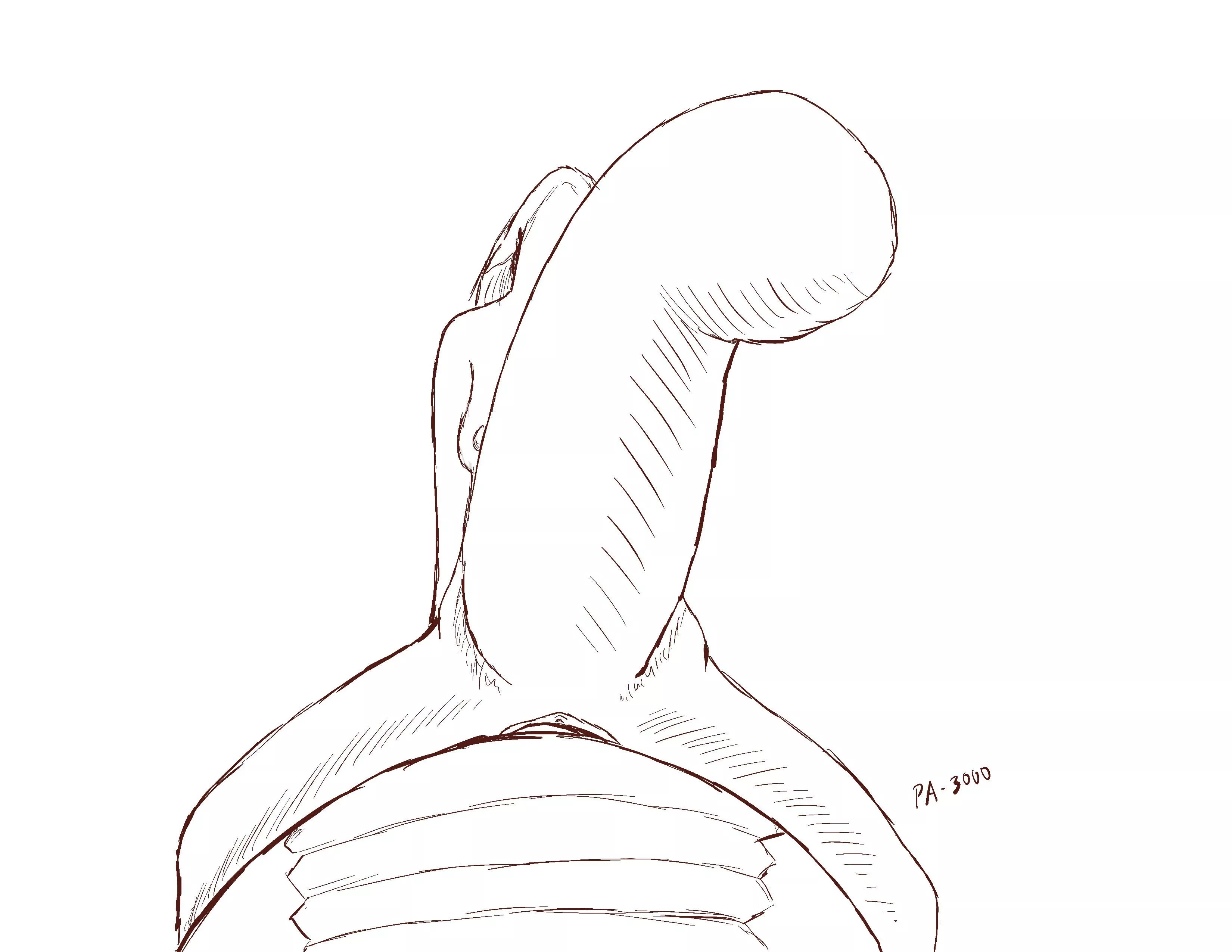 [M/F] Dragon x Elf Sketch (artist is me) posted by Porn_Artist_3000