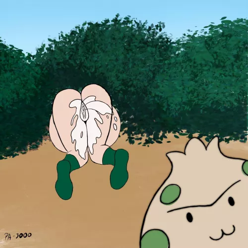 [M/F] Gloria got seeded! (art by me) by Porn_Artist_3000