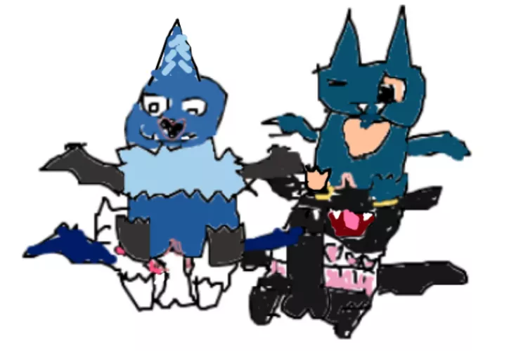 [MF] Swoobat and 3 friends by FrogsAreSwooble
