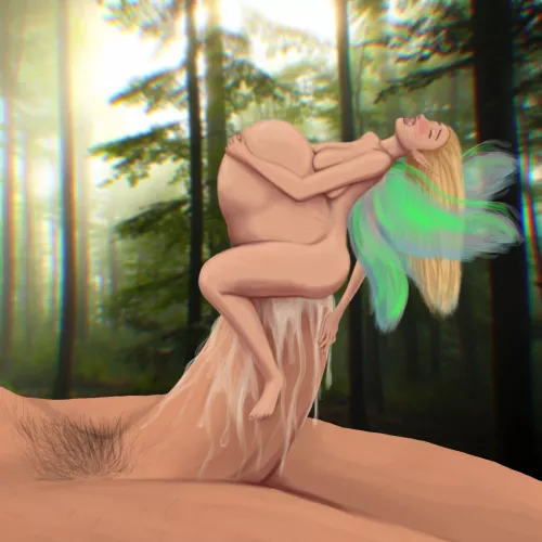[M/F] Tiny fairy overflowing with cum (Dznecrus) by Dznecrus