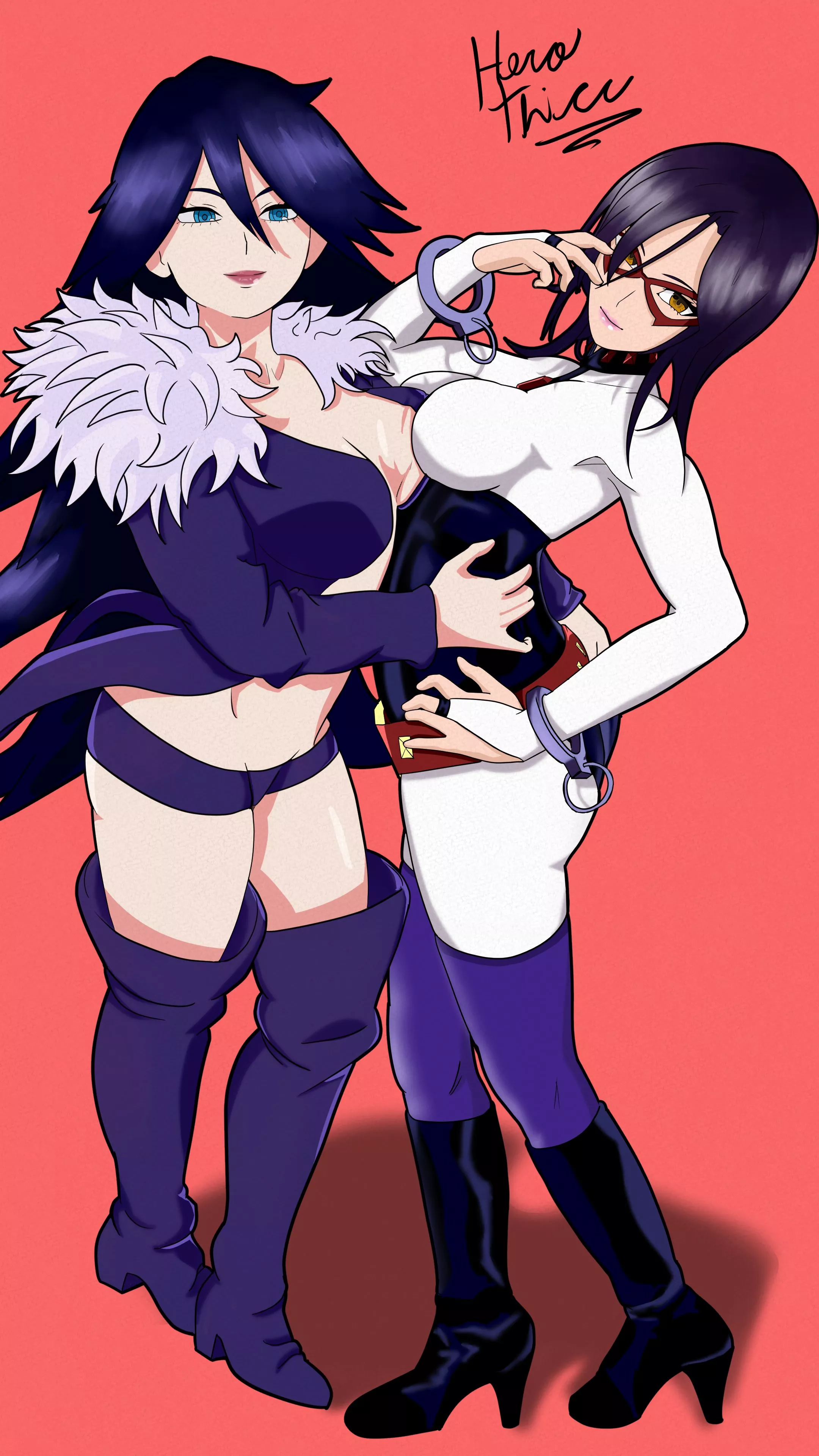 MHA X NNT Crossover: R-Rated Girls (me, @HerothiccS on Twitter) posted by HeroThicc-san