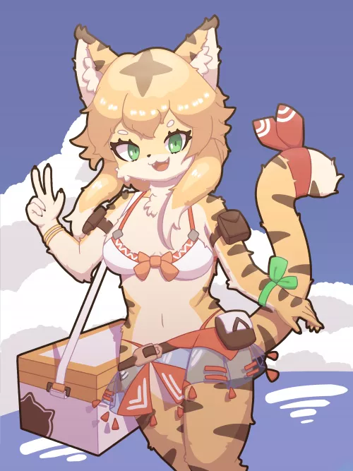 Mia (World Flipper) by me by Newfoldergames