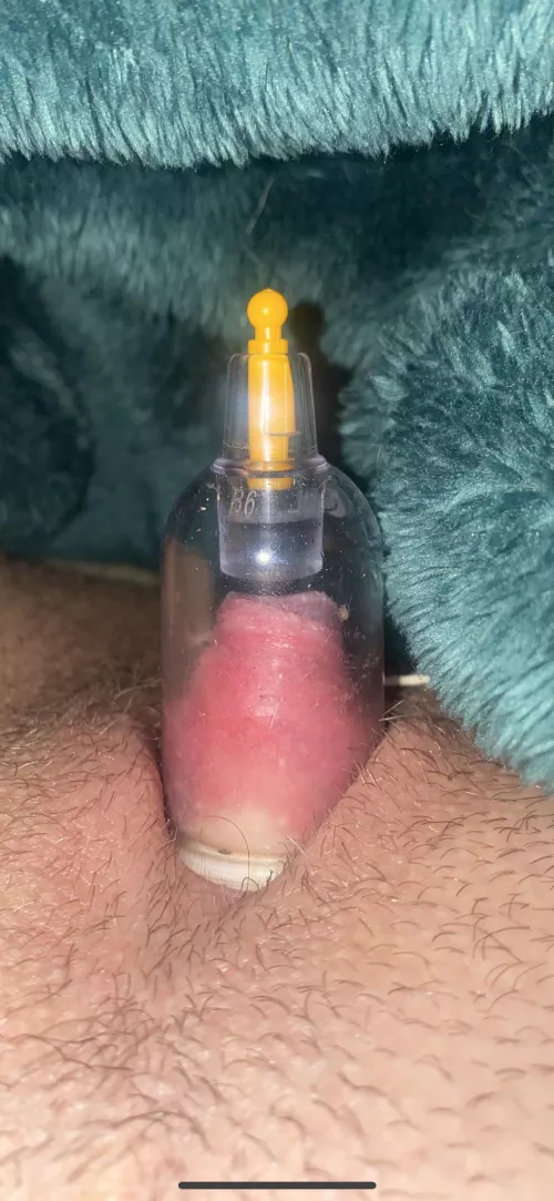 Mid day clit pump for my throbbing pussy by BigClitAllie