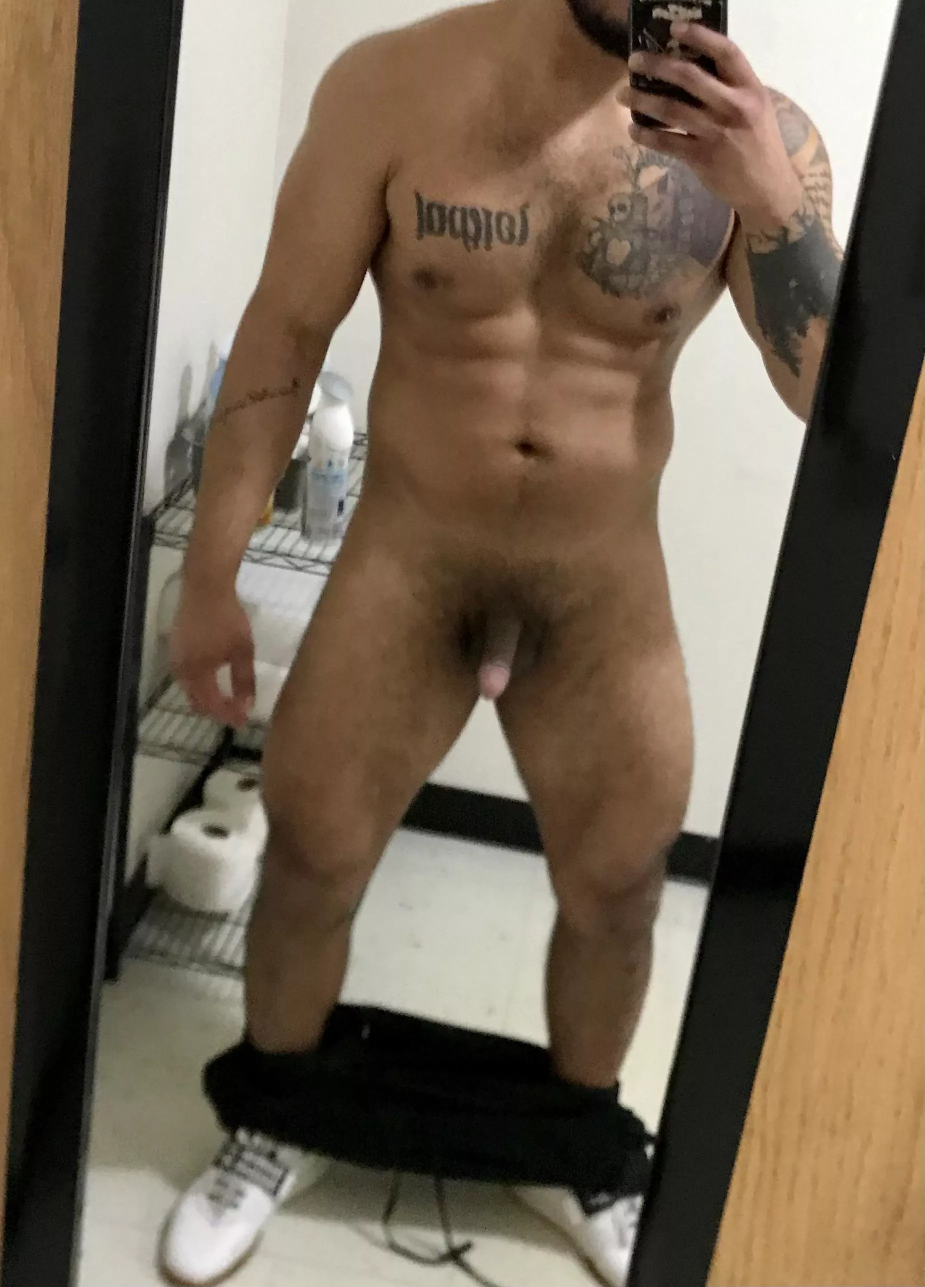 Mid workout… who wants to make it hard with cardio after? posted by Hopeful_Stag