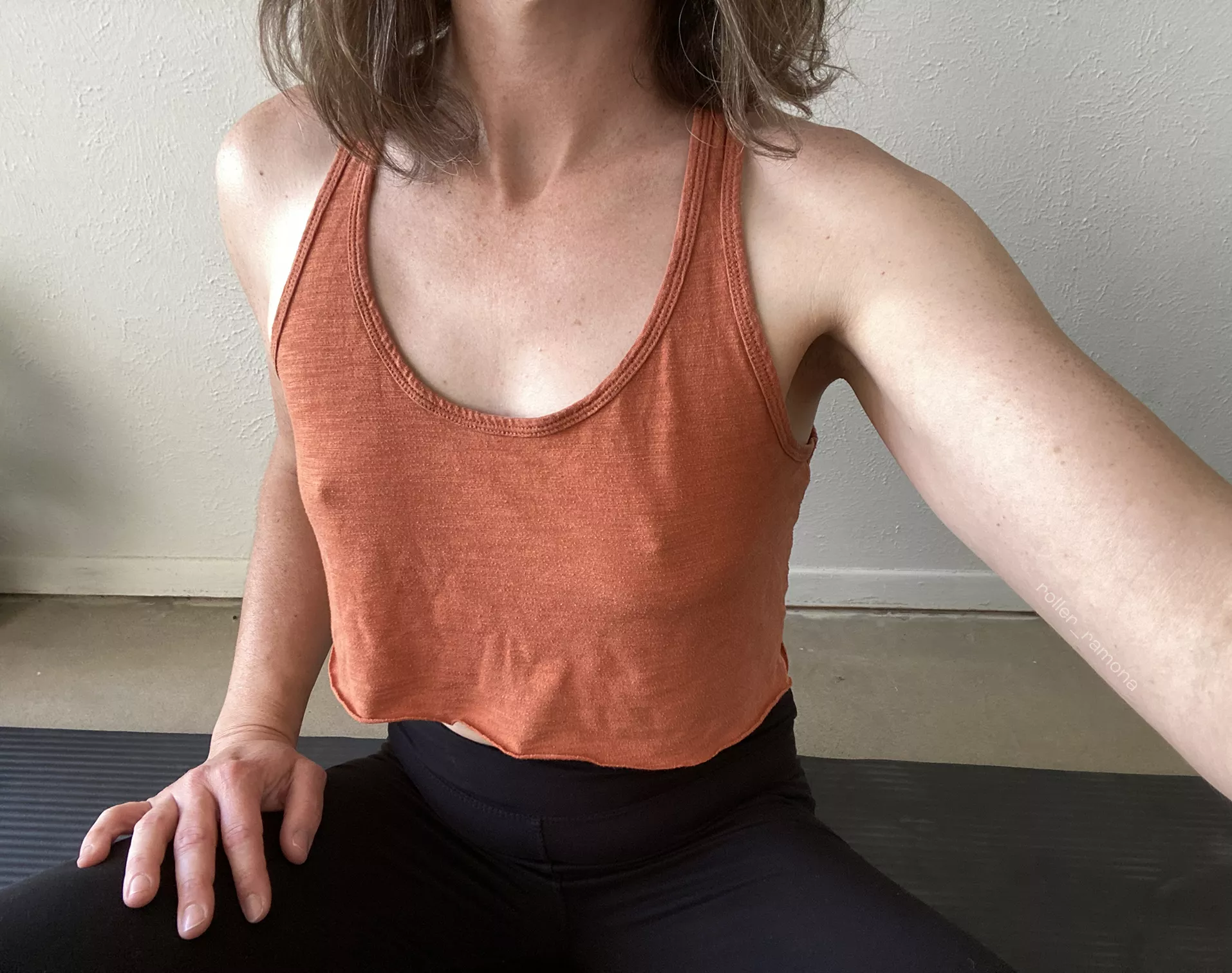 mid-day yoga sesh posted by roller_ramona