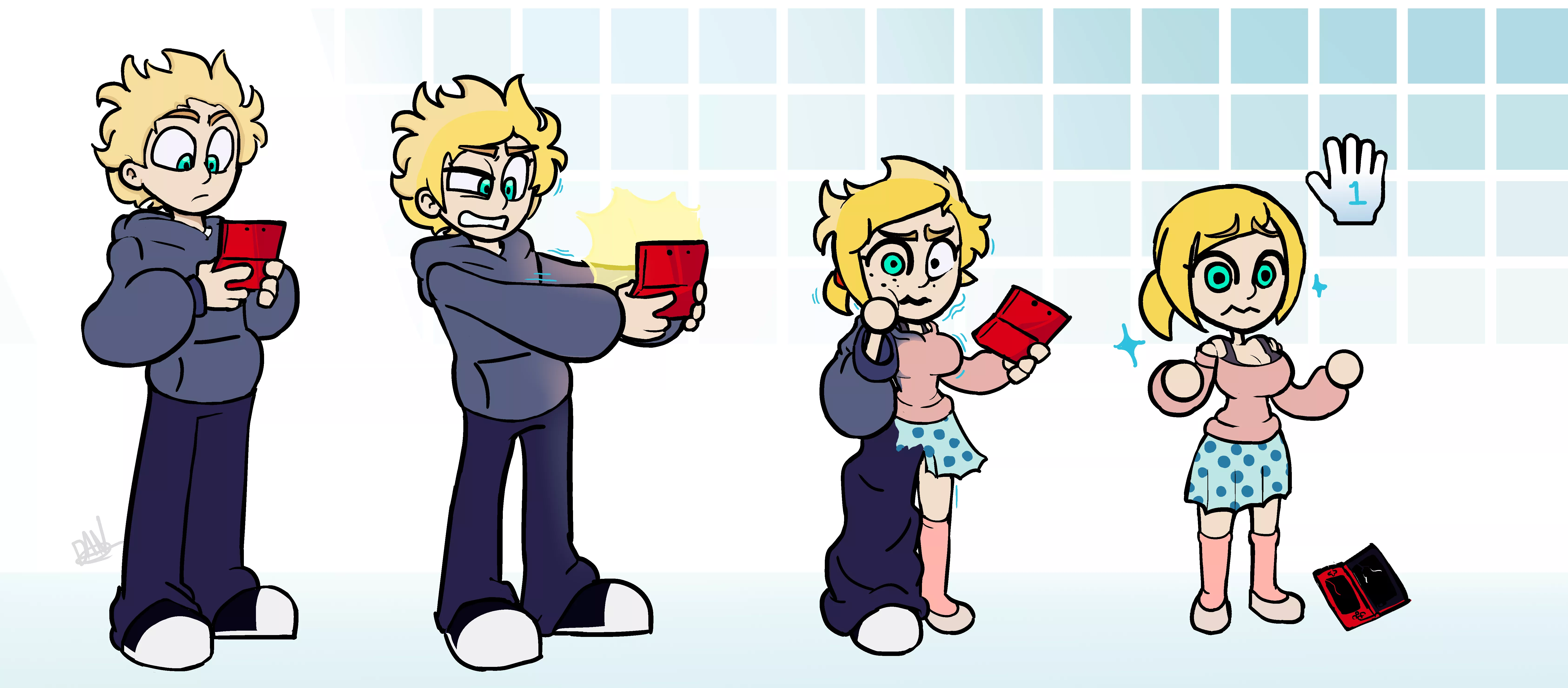 Mii maker mischief (by me) posted by borrinlequine