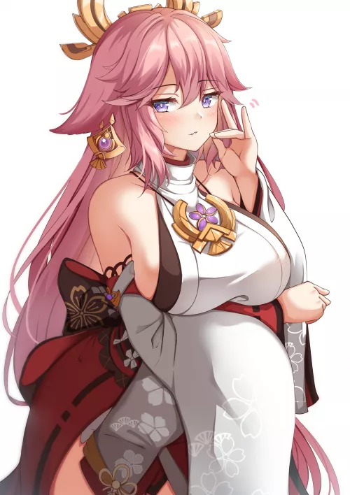 Miko is stacked by Extreme_Art