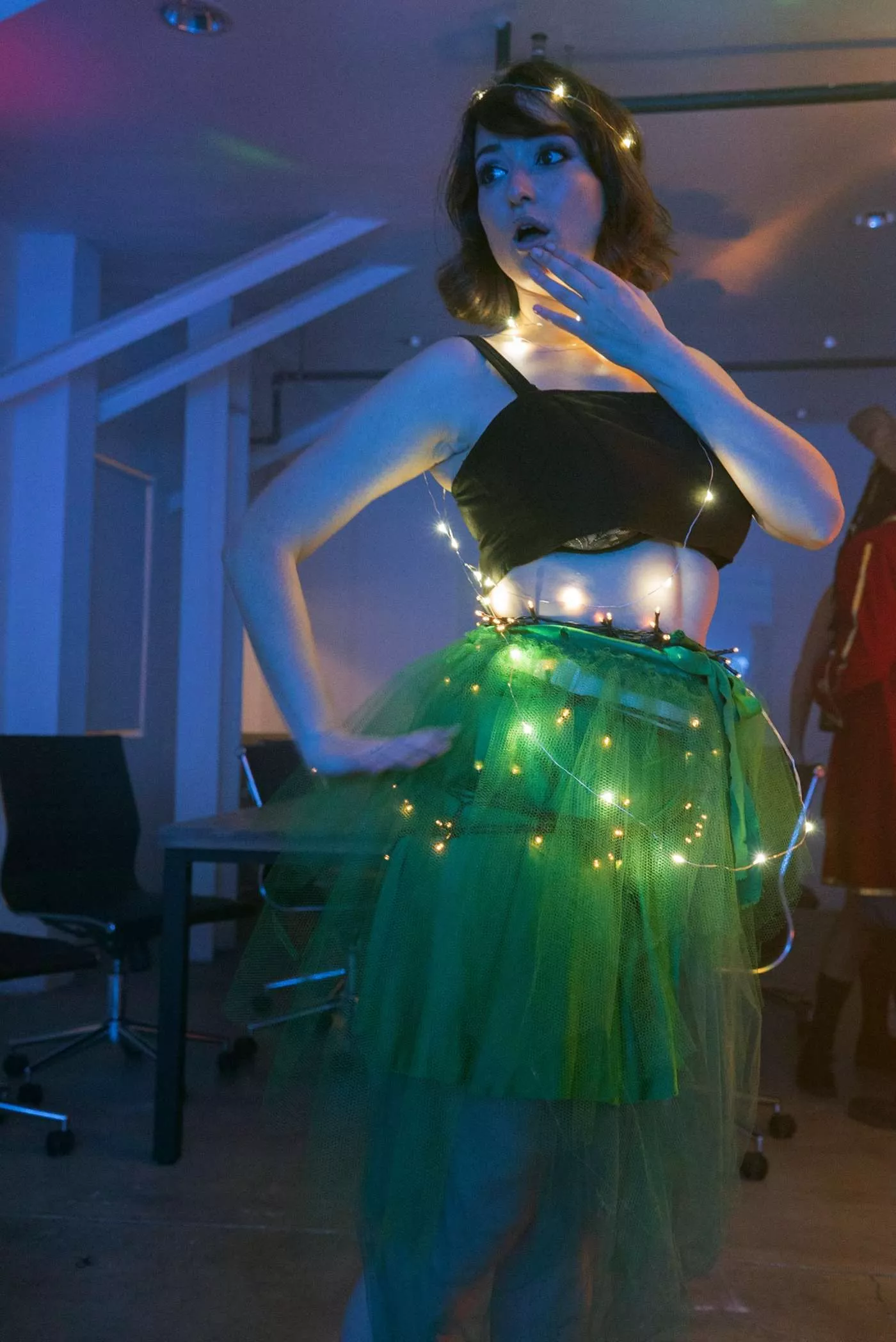 Milana Vayntrub, all lit up posted by cor0094