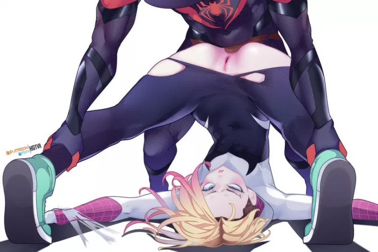 Miles x Gwen (Hotvr) by Natsu_1000