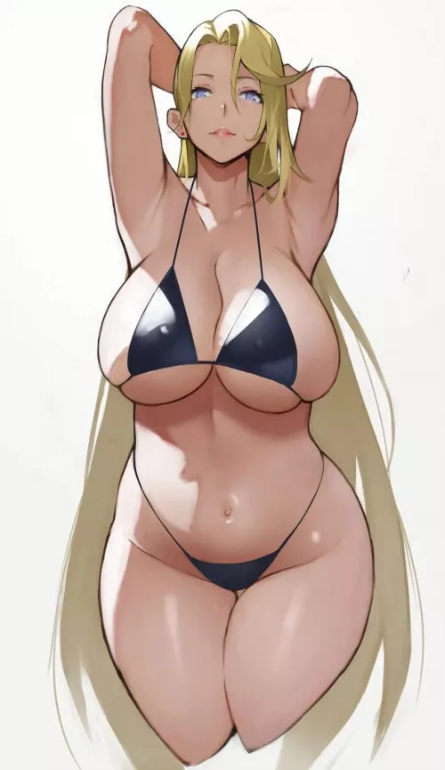 Milf trying out her new Bikini by Ishikawa_13