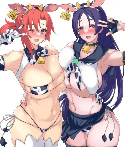 MILFs Raikou and Boudica by The_Tactical_Nerd