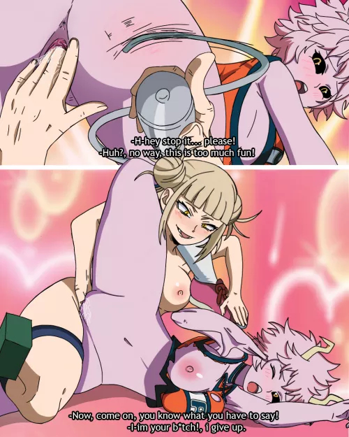 Mina and Toga [SparkleSp1] (Commision) by sparklesp1