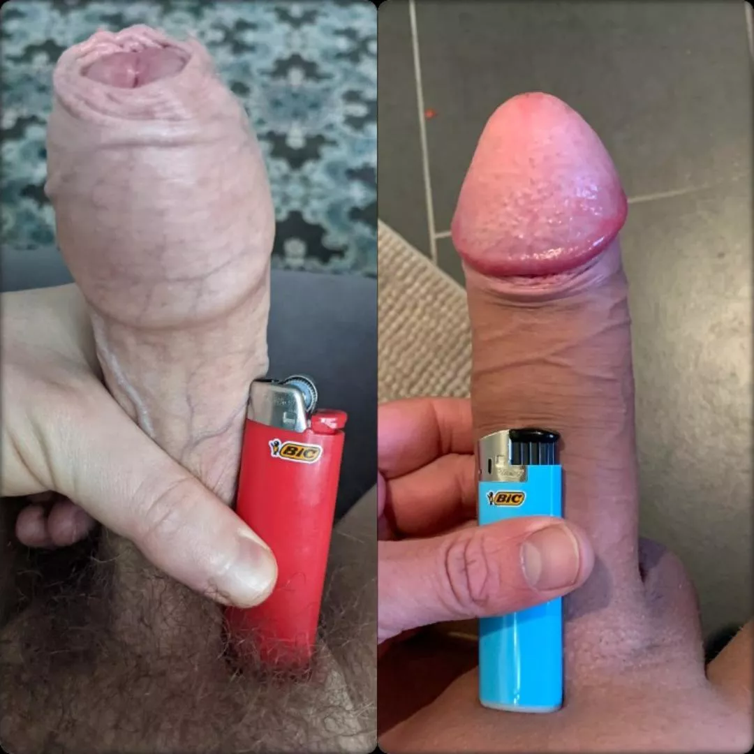 Mine (on the left) vs danishguy1981. Who's got the hottest one? posted by james2funky2