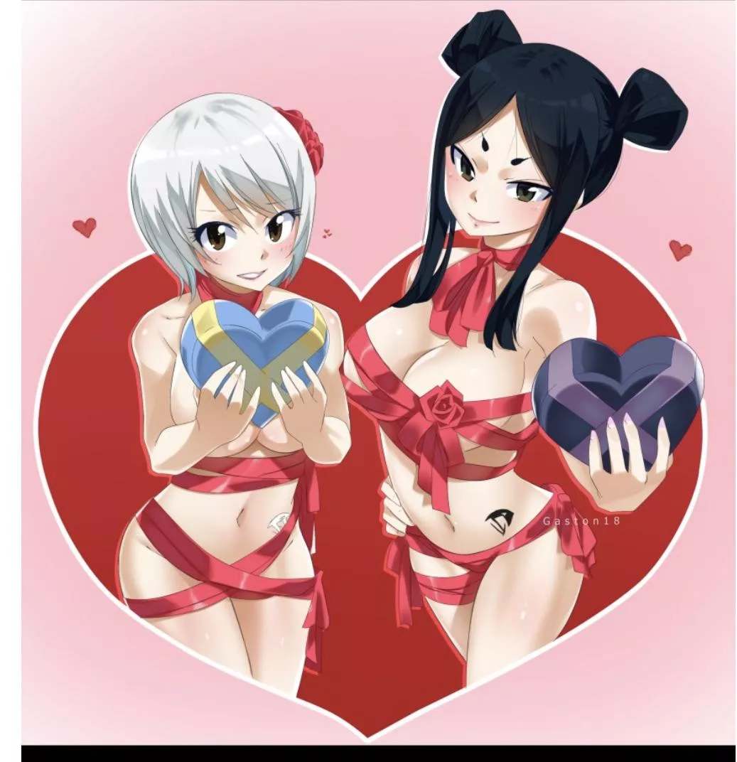 Minerva and yukino [gaston18] posted by Natsudemonking