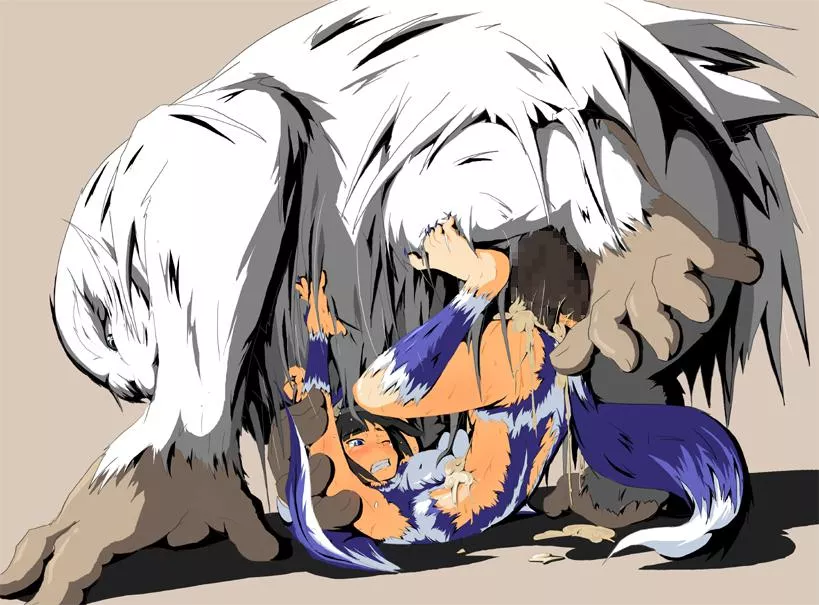 Mint gets filled by ice cold yeti cum (Shi yusu)[Monster Farm] posted by TheGuroGirl