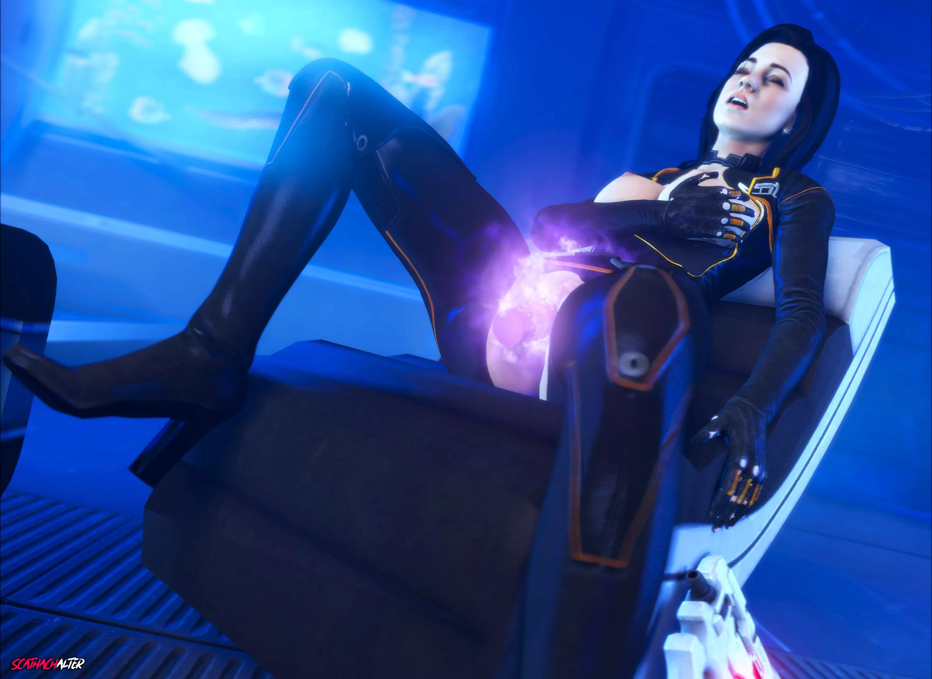 Miranda Lawson - Biotic Prowess (ScathachAlter) [Mass Effect] posted by ScathachAlter_