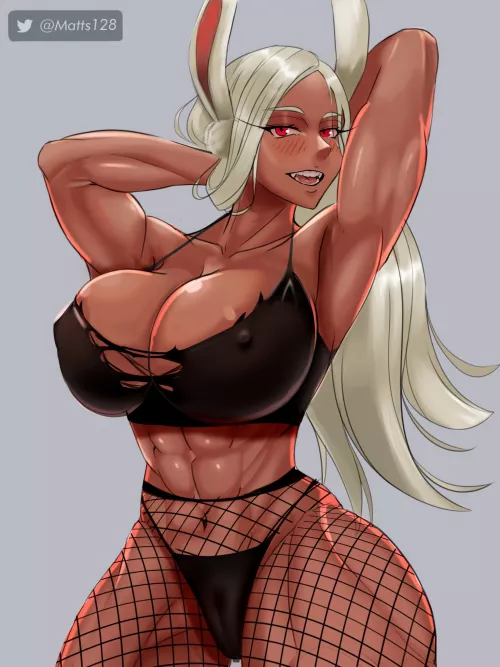 Miruko loves fishnet stockings (matts128) [My Hero Academia] by queshu22
