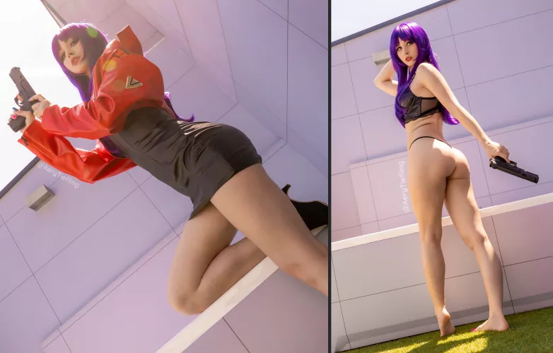 Misato from Neon Genesis Evangelion by Aery Tiefling [OC] by AeryKorvair