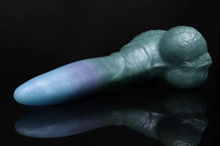 Missed out on the XL Sveinns but scored this gorgeous angelic mist L/M. I think this will be a great toy for working the sigmoid colon so I can start taking my big toys deeper. Was originally gonna get an XL Roland for the same reason but I think this wi by Tyrannosaurus-Texan