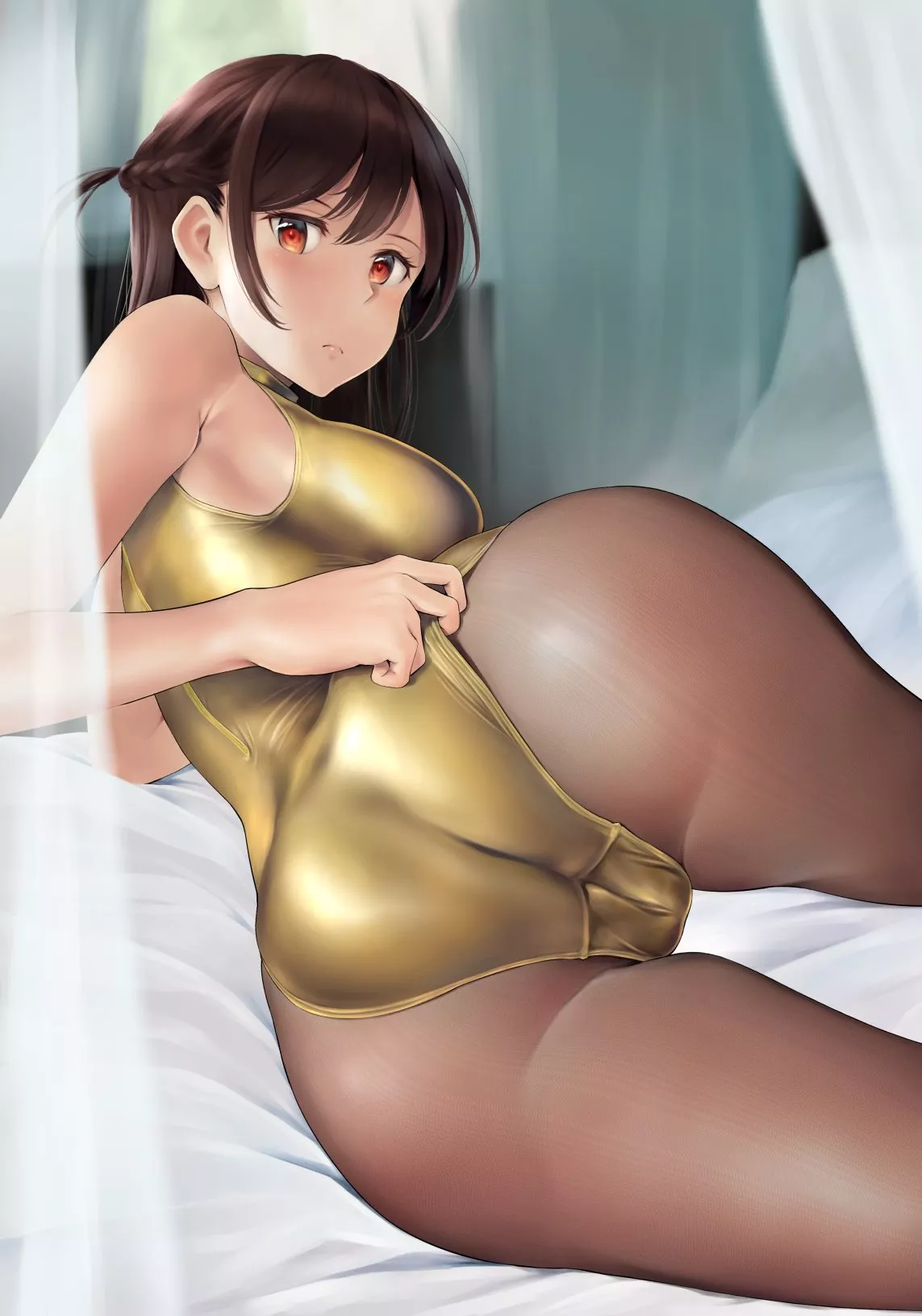 Mizuhara Teasing (Rent A Girlfriend) posted by Csxc