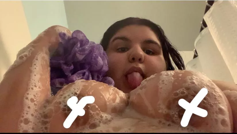 Mmm look at these soapy titties posted by Qtsophh