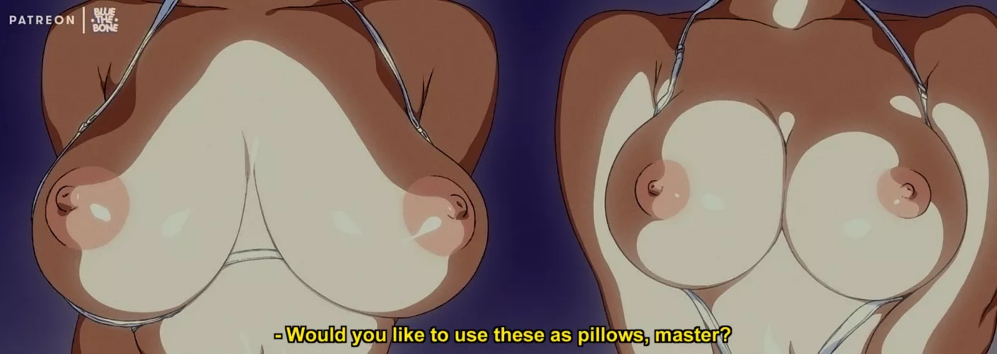 Mmm. Talk about the perfect neck pillows [OC] (BlueTheBone) by Fellscat