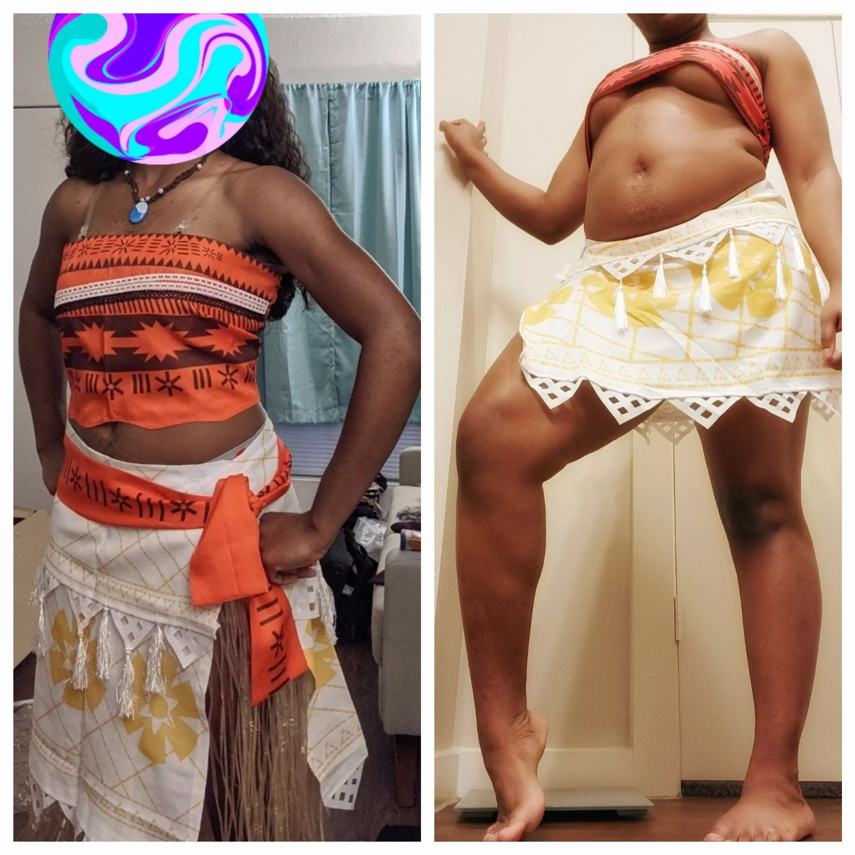 Moana before and after ❤️ posted by vyanna1