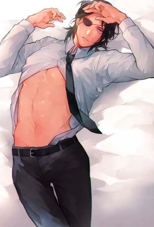 Model Aizawa by @den_Z_Z by floofboof