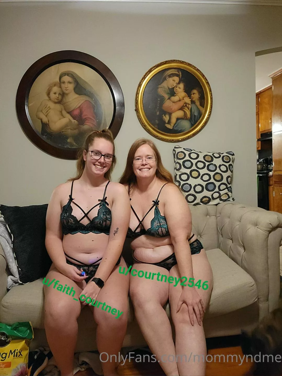 mom 47 and daughter 21, starting a little early with the green 🍀 posted by Courtney2546