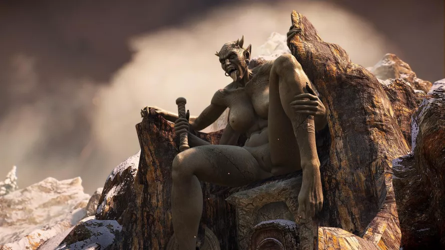 Mommy Mehrunes Dagon by Futa_Zealot