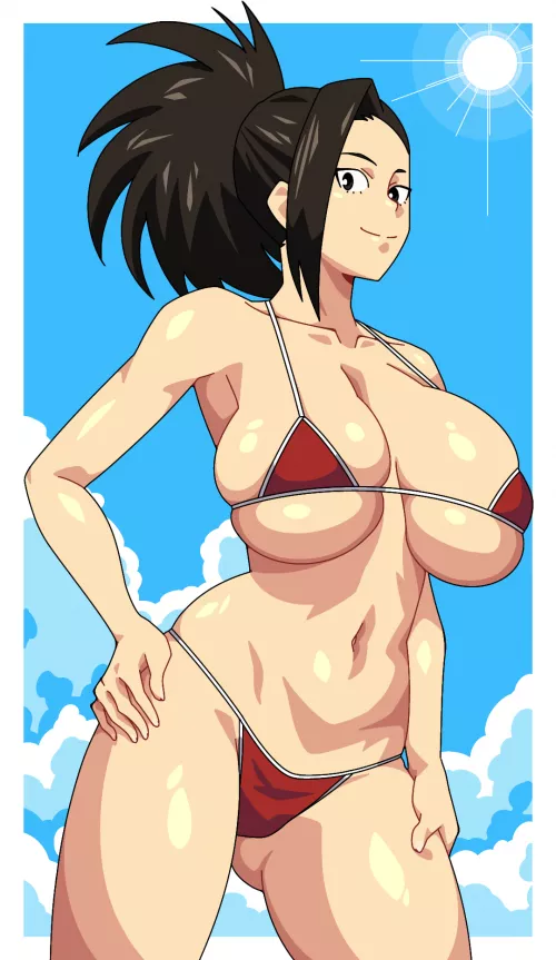 Momo's too thicc for that bikini [⅁US] by GongonzolaH