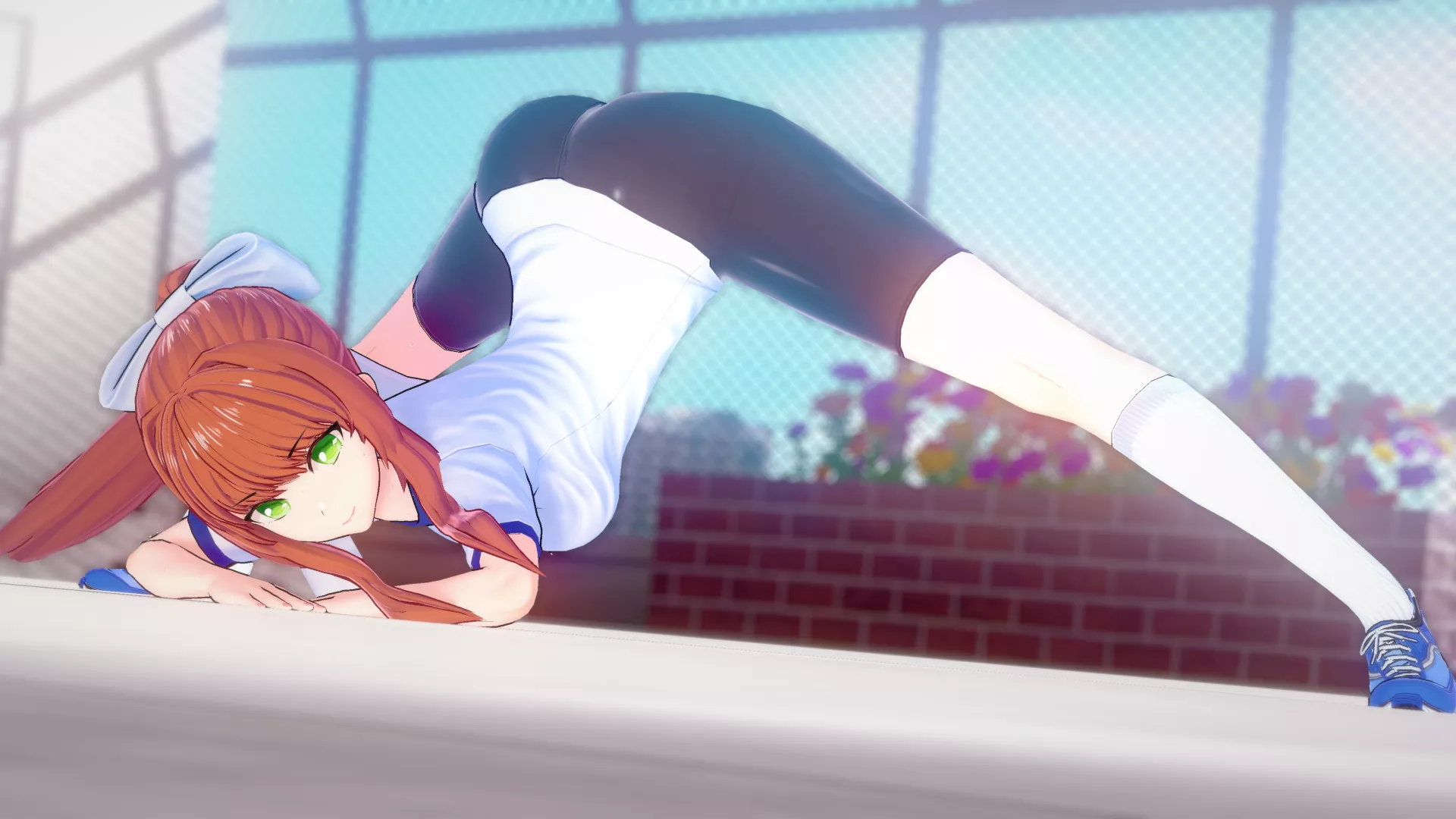 Moni Jack-o pose (at by MashiroSolera on Pixiv) posted by Someone2124