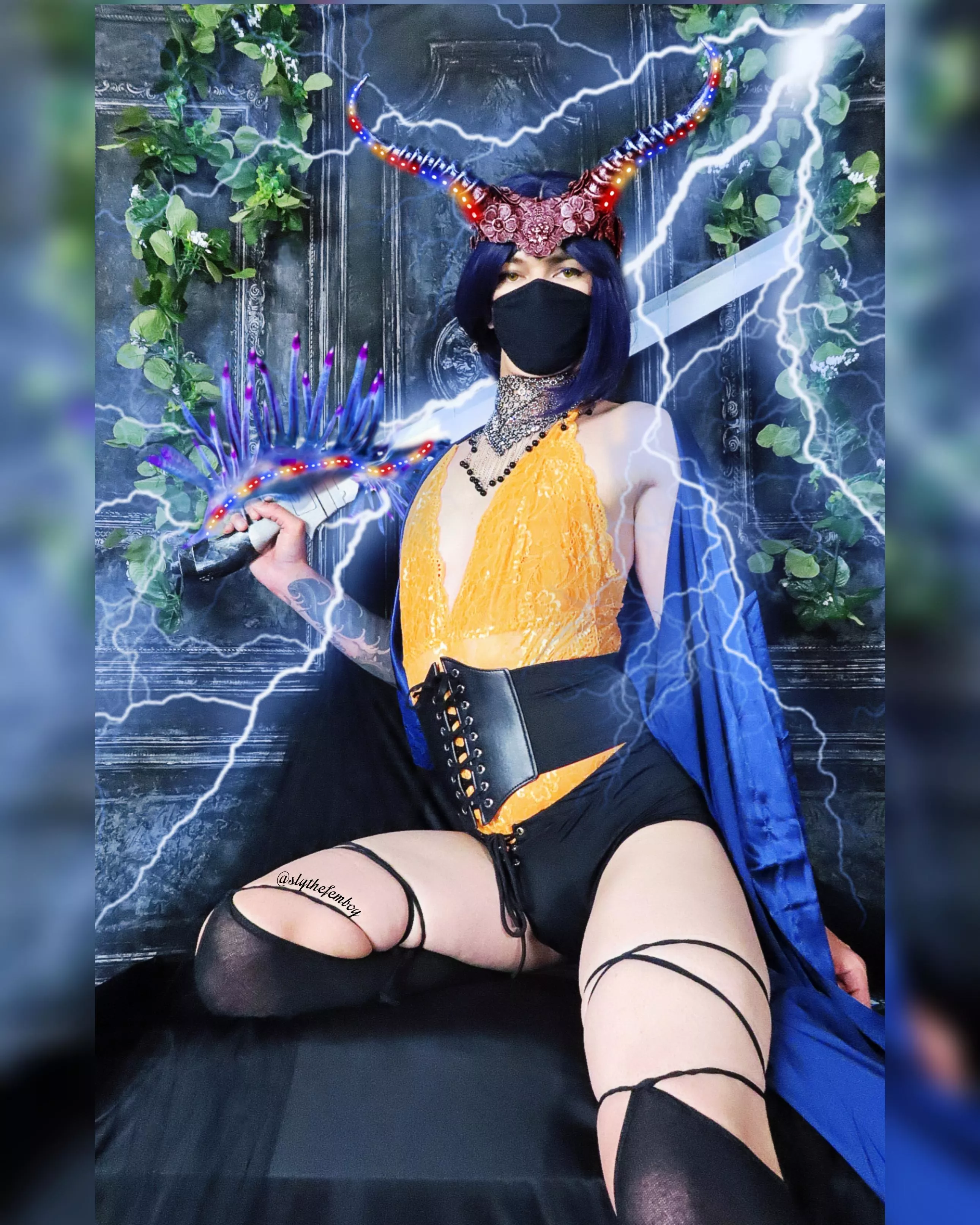 Monster Hunter fans where you at?? 💙💙⚡️⚡️ posted by Slythefemboy