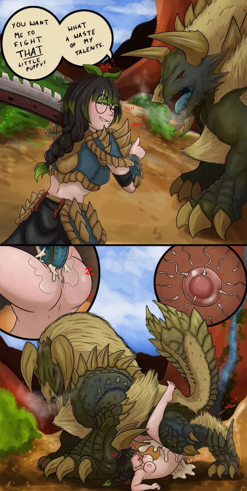 Monster Hunting Has Changed [Monster Hunter, Zinogre] (KakoTheCruiser) by IJN_Kako