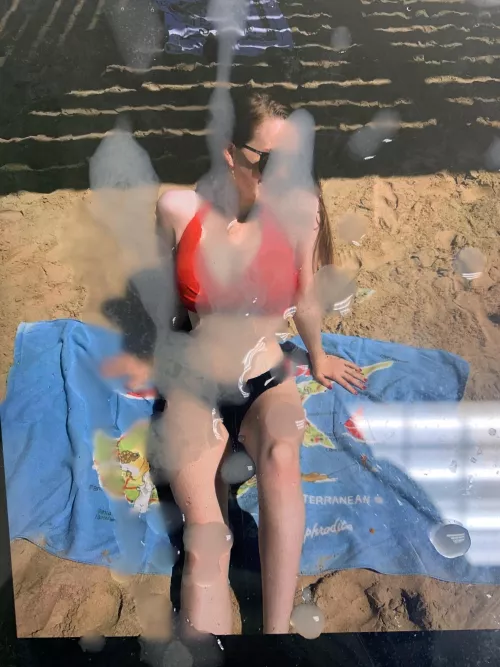 Monster tits on the beach! by merbs88