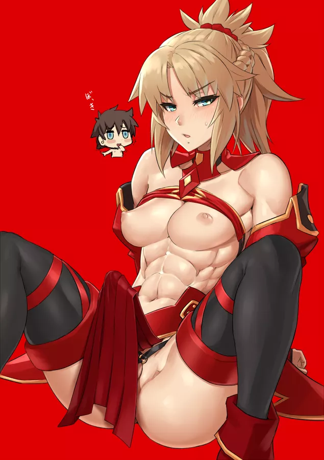 Mordred Has A Problem (Mikoyan) [Fate] posted by sequence_string