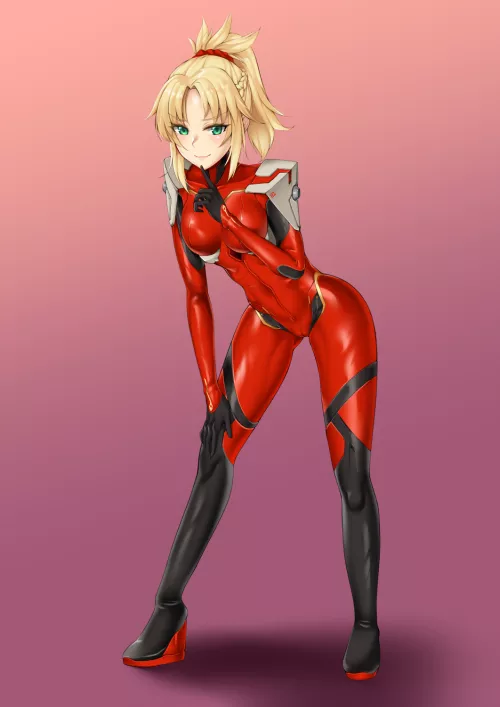 Mordred Plugsuit (Matrix16 ) [Fate] by sequence_string