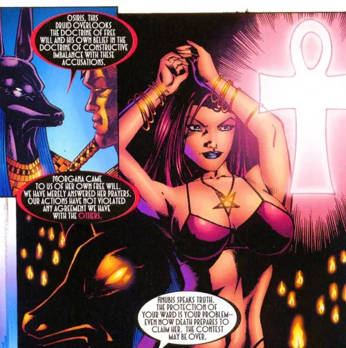 Morgana's Bust [Lady Pendragon (1999) #3] by lordhater1