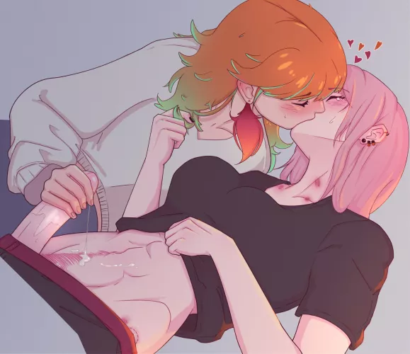 Mori Calliope And Takanashi Kiara Roommates In Love (Hermitsav) [Hololive] by sequence_string