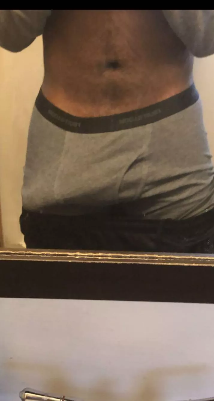 Morning bulge posted by BoredJaguar