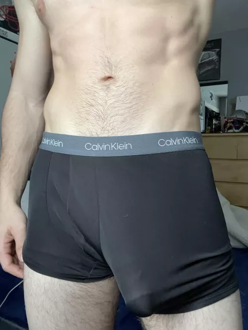 Morning bulge 😜 by corruptmiller5