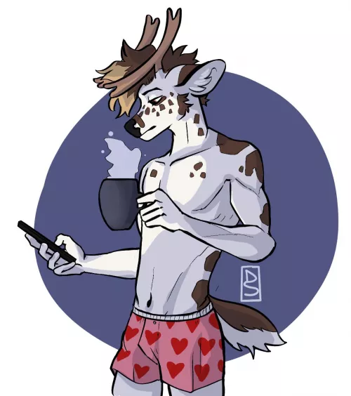 Morning coffee warmup doodle (seagullart2 on twitter) by drownedseagull