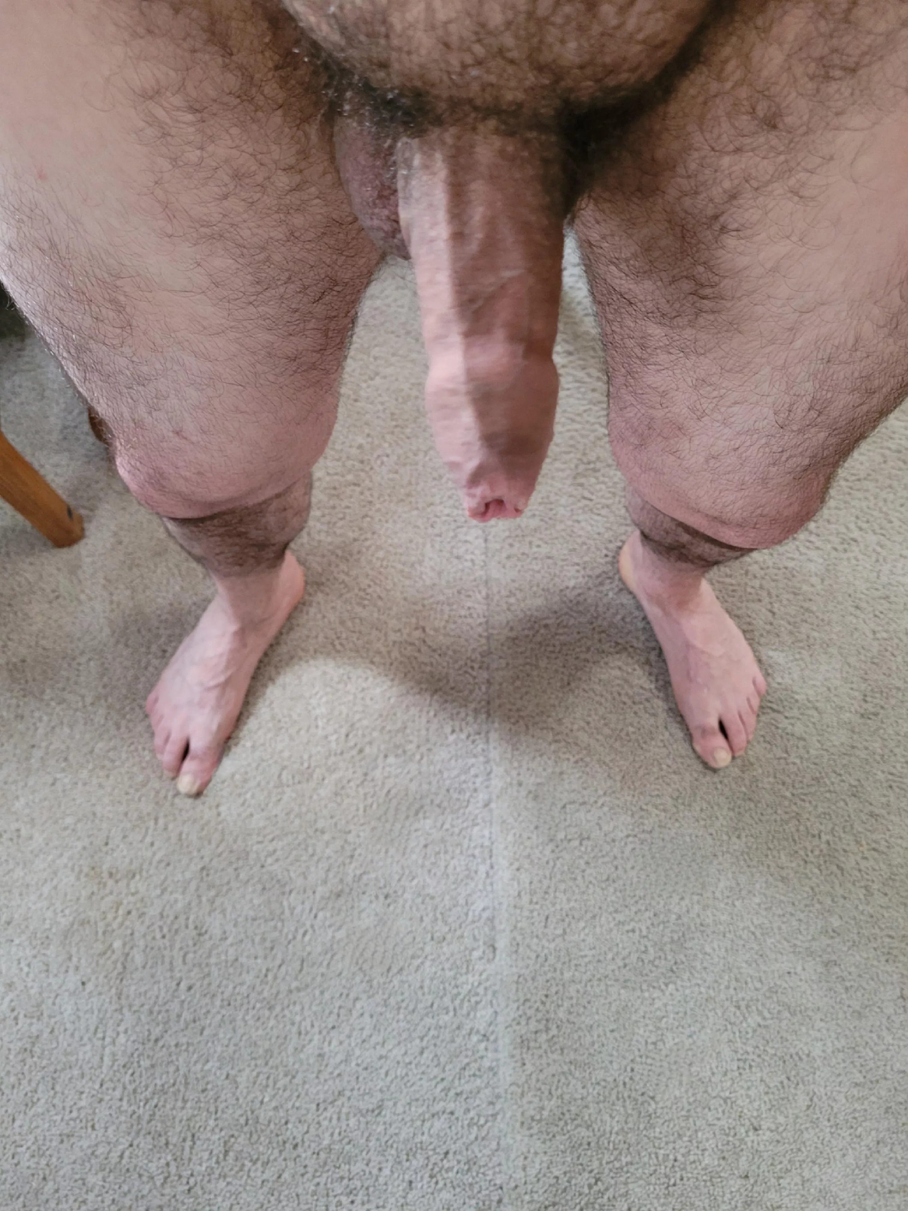morning semi, nice and leaky hehe posted by BearlyHairy