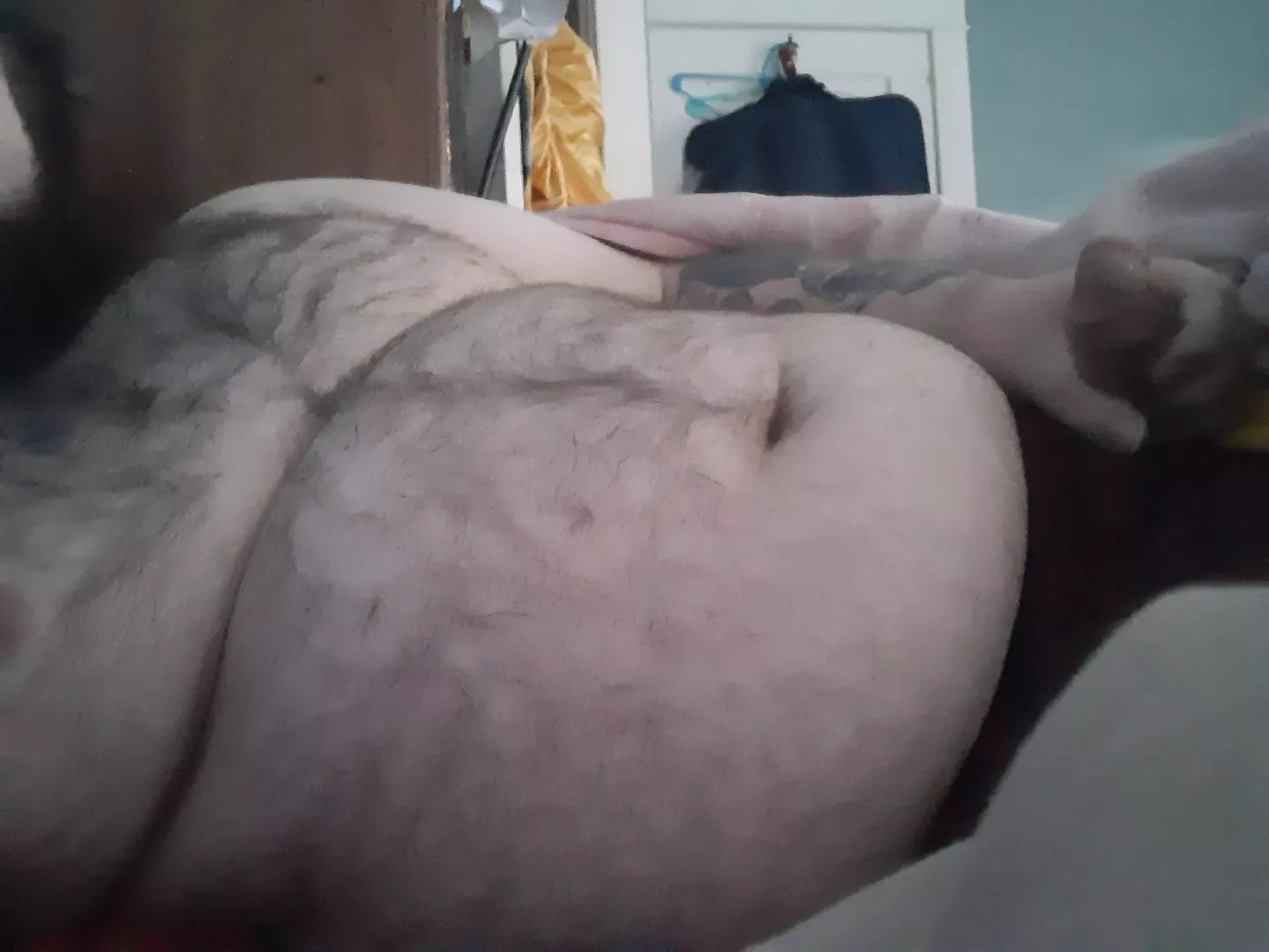 Morning. Thought I'd have a stroke before a shower. posted by My_Lewd_Account93