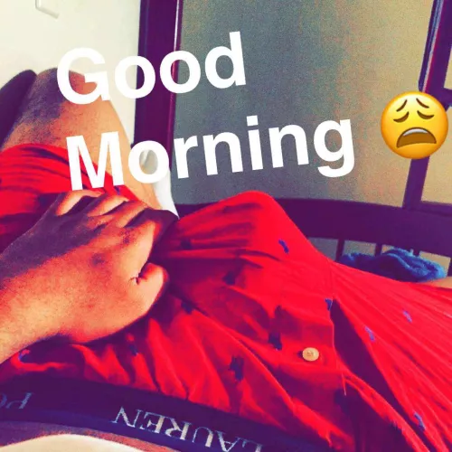 Morning!!! Upvote to see it with no Boxers! by Normal-Situation-123