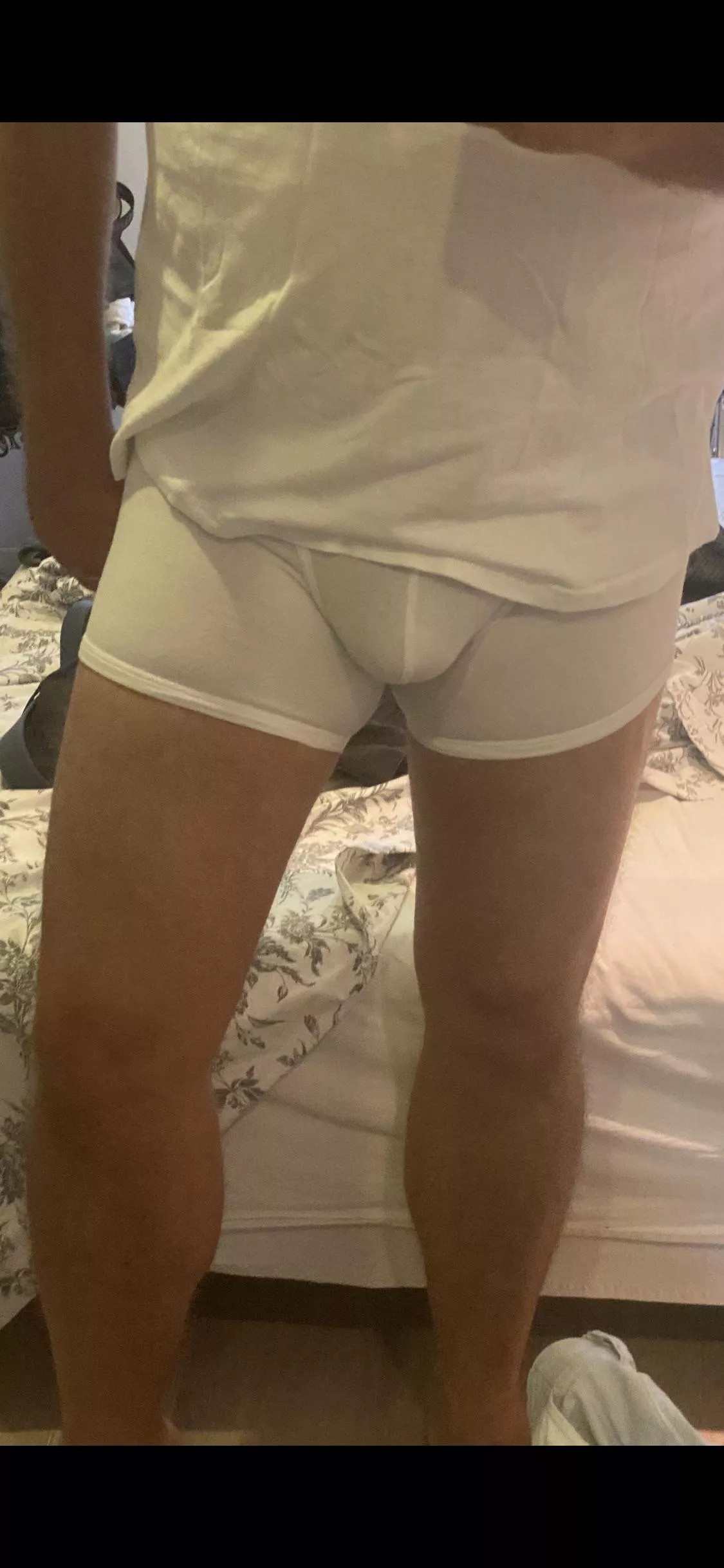 Morning white bulge posted by Socks-and-Sneakers