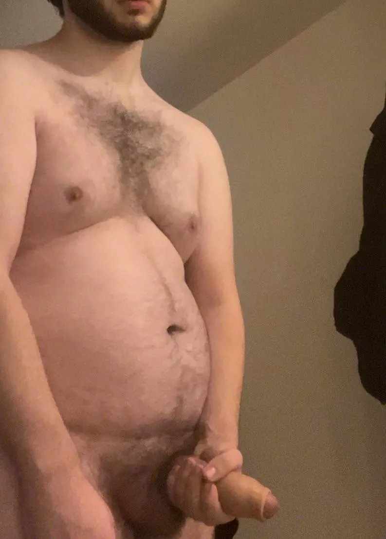 Morning wood 😏 posted by sacredwhitecockk