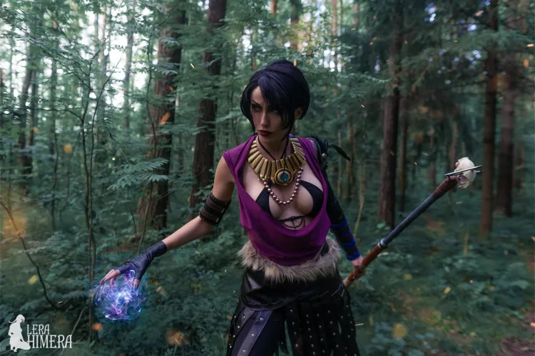 Morrigan cosplay by Lera Himera by valeryhimera